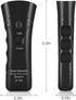 Ultrasonic Dog Trainer Device, Electronic Dog Deterrent/Dog Barking Control Tool, Stop Barking Sonic Repeller (Black)