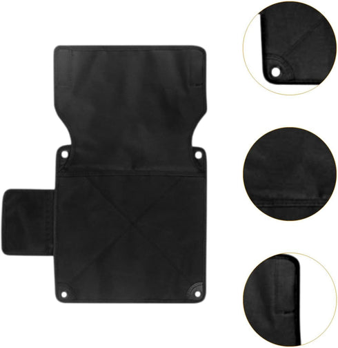 Zxpjkyu 42x42cm Folding Chair Replacement Fabric,Chair Replacement Cloth Casual Stool Cover with Side Pocket