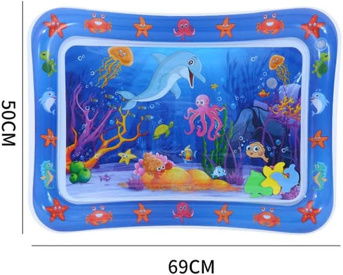 WNWBFM Mat,2024 Water Sensory Play Mat for Cats,Thickened Water Sensor Play New Cat Water Play Mat,Water Sensory