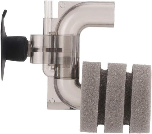 Pssopp Aquarium Sponge Filter, Fish Tank Sponge Filter with Suction Cup for Increasing Oxygen