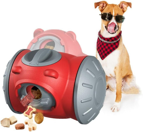 zaoalife Dog Treat Dispenser, Dog Treat Dispenser Toy, Interactive Dog Treat Dispenser Toy with Slow Feeding Enriching