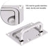 Tbest Flush Ring Pull Handle, Stainless Steel Boat Flush Hatch Locker Cabinet Pull Handle for Marine Yacht Boating
