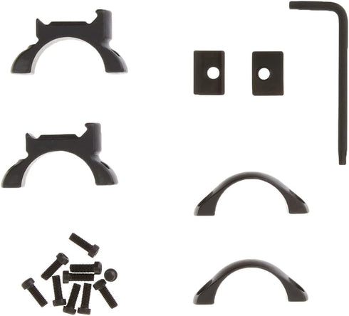 Weaver Grand Slam Steel Medium Top Mount Rings, 1-Inch, Matte Black