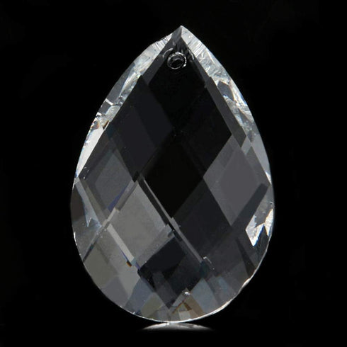Monghuis 1pc 38mm Clear Chandelier Glass Lamp Prisms Parts Hanging Drops Pendants