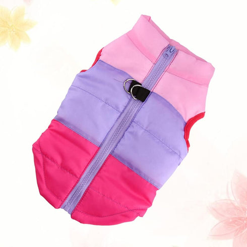 FRCOLOR Clothes Pet Garment: Dog Apparel for Autumn, Dog Sweaters, Winter Costume, Purple Dog Accessories