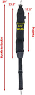 Intech Single Adjustable Golf Bag Padded Shoulder Strap Replacement, Black