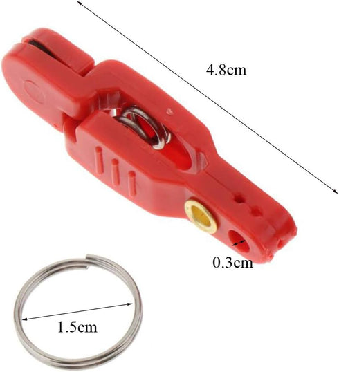 Line Clip Snap Weight Release Clip for Offshore Fishing, Heavy Tension Snap Release Clip for Downriggers Outriggers