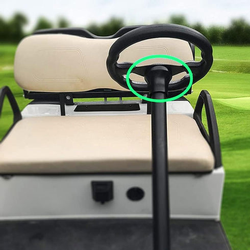 iLSKW Golf Cart Steering Wheel & Hub Adapter for EZGO TXT and RXV, Not Compatible with Other Models