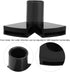 Aquarium Water Outlet, Acrylic Fish Tank Double Duckbill Nozzle, Rotating Flowing Pipe