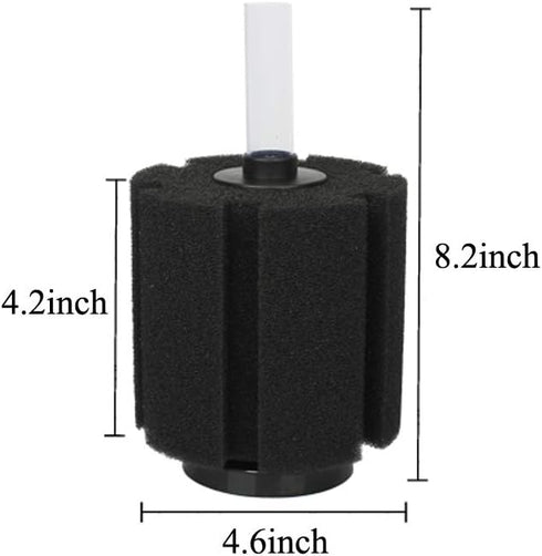 ALEGI Aquarium Bio Sponge Filter Kit for 40-80 Gallon Breeding Fry Betta Shrimp Fish Tank.