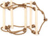 Everest's Toys 6,5 (2m) Boat Rope Ladder ft with Spring Hooks - Marine Wooden Rungs - Portable - Compact - Multipurpose