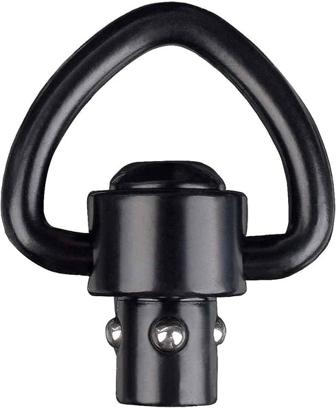 QD Sling Swivel Mount 1" Heavy Duty D-Loop Sling Swivels Quick Detach/Release for Two Point Sling