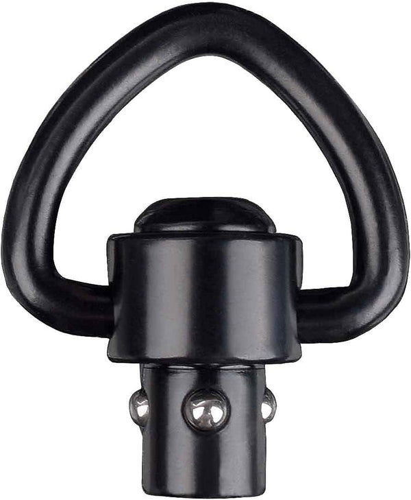 QD Sling Swivel Mount 1" Heavy Duty D-Loop Sling Swivels Quick Detach/Release for Two Point Sling