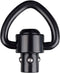 QD Sling Swivel Mount 1" Heavy Duty D-Loop Sling Swivels Quick Detach/Release for Two Point Sling