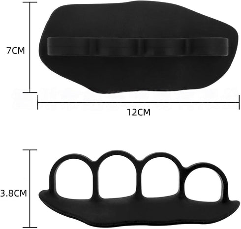 Workout Gloves for Men and Women,Anti-Slip Workout Grips,Rubber Gym Grips Pads for Palm Protection with Storage