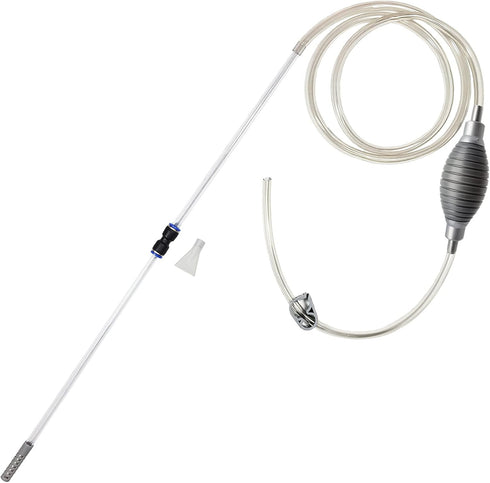 10 Gallon Aquarium Water Changer Siphon and Fish Tank Cleaner with Thinner Tubing