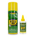 Generic Oil Spray Gun Aerosol Cleaning Lubricant, 10 Oz + Oil Bottle (2-Ounce)
