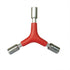 Three Way Triangle Allen Wrench Outer Spanner, 4/5/6mm Bike Bicycle Cycling Y-Type Repair Tool