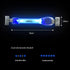 LaRoo Light Up Dog Collar with Nylon Stickers, Universal Glowing Accessories for Leash Harness, Silicone Waterproof LED