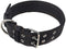 Pesp X-Large XL Adjustable Dog Collar Buckle, 2-rows, Nylon Fabric Belt Strap
