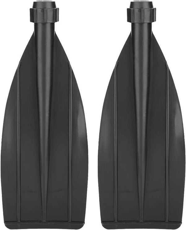 Tbest Kayak Paddle Replacement Blade, 1 Pair Black Oar Replacement Accessories