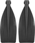 Tbest Kayak Paddle Replacement Blade, 1 Pair Black Oar Replacement Accessories