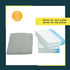 72" 72" (Pack 1) rocket & rex Premium XXL Non-Slip Washable Pee Pad for Dogs, Waterproof & Reusable Puppy Pad for Potty