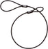 Planet Bike Wheel Tether Cable, Black, 5mm x 31in