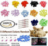 100pcs Cat Nail Caps Kitten Caps with 5pcs Adhesive Glue + 5pcs Applicators + Instruction