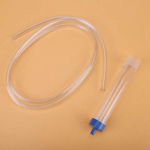 Aquarium Manual Water Changer, Gravel Cleaner Syphon Tube for Fluids Transfer with 59in Long Pipe