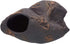 Plecoceramics Cichlid Stone Decoration, Aquarium Cave for Cichlids, Betta, Small Fish - Fish Tank Hideaway Decor (Magma