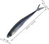 3D Soft Bionic Sea Fishing Lure Pair for Saltwater Tuna Fishing, Reusable PVC Artificial Swimbait Sinking Lures