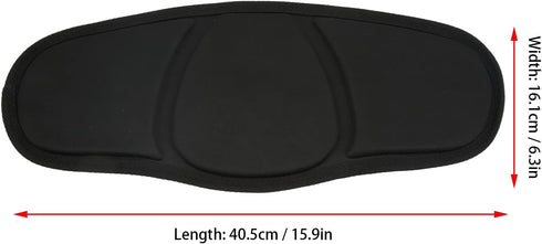 Kayak Seat with EVA Back Support Pad - Adjustable Backrest Cushion for Kayak