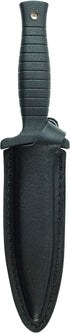Smith & Wesson SWHRT9BF 9in High Carbon S.S. Fixed Blade Knife with 4.7in False Edge Blade and TPE Handle for Outdoor, Tactical, Survival and EDC by Smith & Wesson