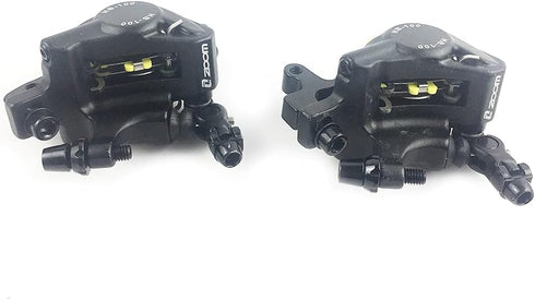 MTB Road XTECH HB-100 - MTB Road Line Pulling Hydraulic Disc Brake Calipers Front & Rear E-BIKE Set
