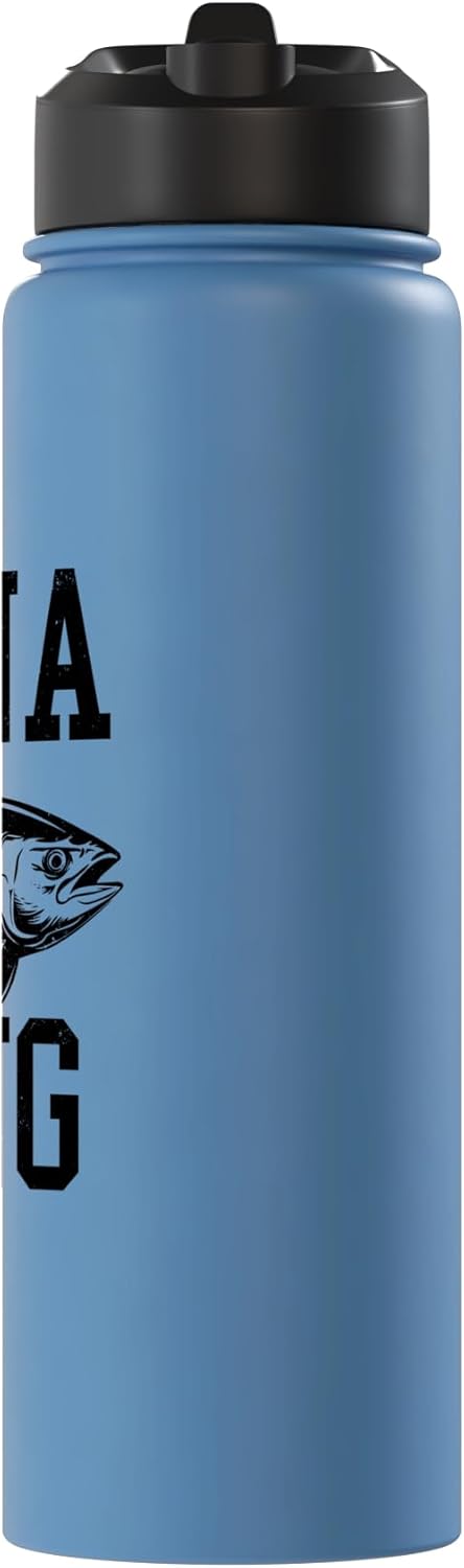 We Love Tuna Fishing - Apparel & Gifts Tuna King Yellowfin Bluefin Tuna Fishing Stainless Steel Insulated Water Bottle