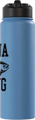 We Love Tuna Fishing - Apparel & Gifts Tuna King Yellowfin Bluefin Tuna Fishing Stainless Steel Insulated Water Bottle
