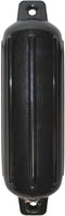TAYLOR MADE Storm Gard Inflatable Vinyl Fender, 6.5" x 22", Black Onyx