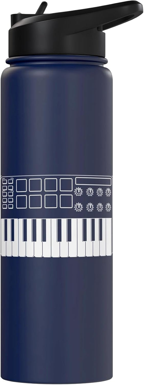 Music Producer Keyboard Apparel Music Producer Keyboard Composer Record Musician Song Maker Stainless Steel Insulated