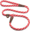 Mendota Pet Slip Leash, Dog Lead and Collar Combo, Taffy, 1/2 in x 6 ft, Made in The USA, for Large Breeds