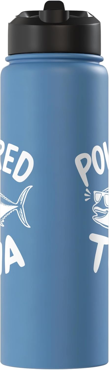 Tuna Fish Tuna Lovers Powered By Tuna Stainless Steel Insulated Water Bottle