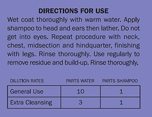 Davis Manufacturing CLS12 Clarifying Pet Shampoo, 12 oz, Clear