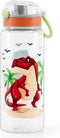 Home Tune 23oz Kids Water Bottle for School Boys, BPA FREE Tritan, Leak Proof Flip Top Lid, Carry Handle - Dinosaur.