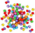 Random Color Mini Colorful Sparkly Glitter Tinsel Pompom Balls - Pack of 100 Pet Supplies for Dog Cat Bird