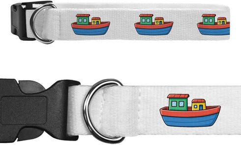 Azeeda Small 'Toy Boat' Dog Collar (PR00080221)