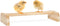 PETSFIT Chick Roosting Bar: Solid Wooden Thicken Rooster Perch for Coop and Brooder, Prevent Rotation Design for Birds