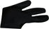 Lot of 6 Champion Sport Black Pool Gloves, Left Handed (6 Gloves)