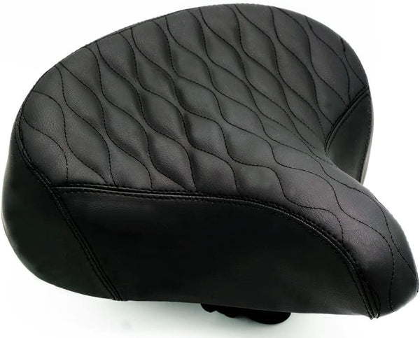Fito Oversize 10.5" x 9.5" Synthetic Leather Retro Beach Cruiser Bike Seat