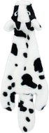 Best Pet Supplies 2-in-1 Stuffless Squeaky Dog Toys, Soft, Durable Fabric, No Stuffing, Cow, Large