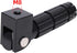 Foot Pegs for Super 73, CNC Bracket Foot Rest Pedals for Bike Super 73 S1/S2/RX (Black)